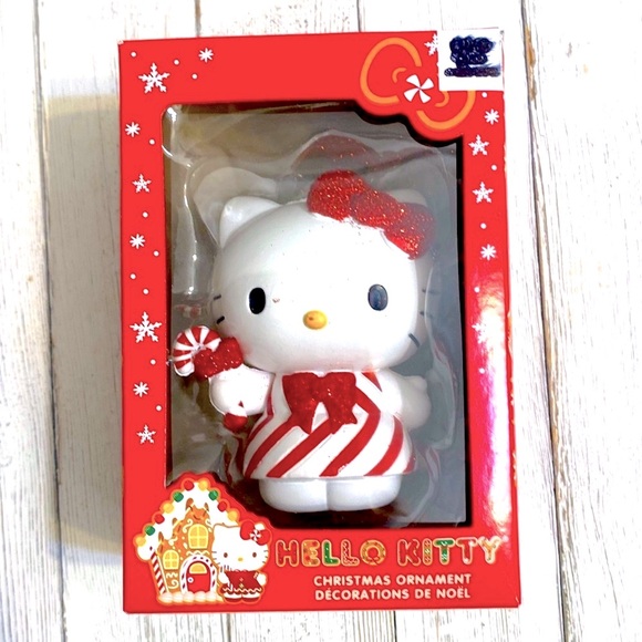 🎄Ornament Candy Cane Christmas! Hello kitty Christmas Ornament. - Picture 3 of 3